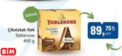 TOBLERONE ÇİKOLATALI KEK